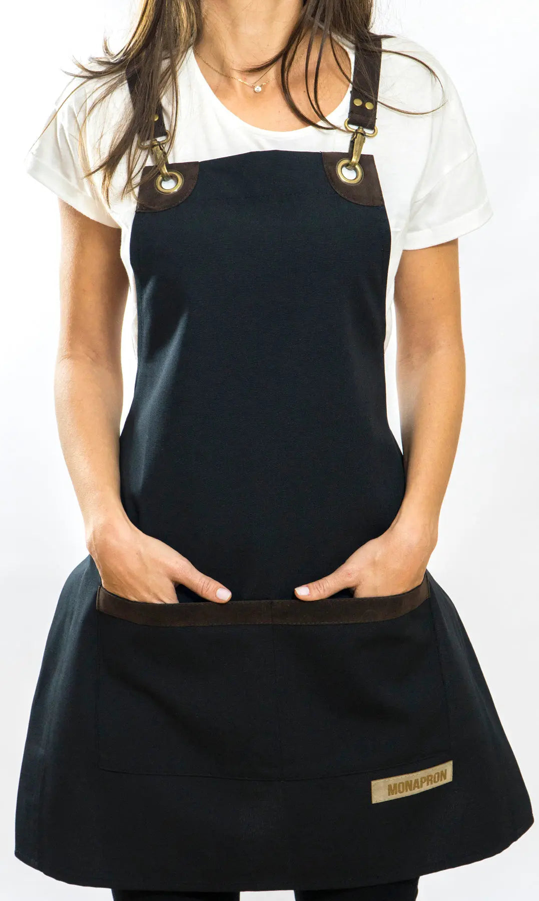 apron - önlük - 15 Bellini Black Apron - Monapron