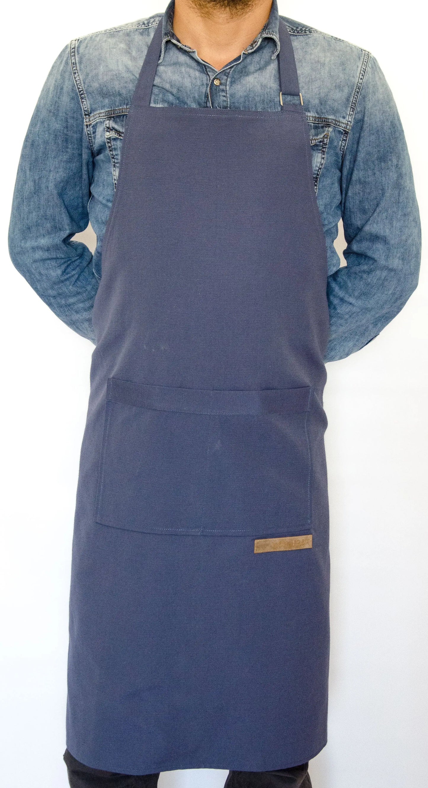 apron - önlük - 50 Matratci Chef Navy Apron - Monapron
