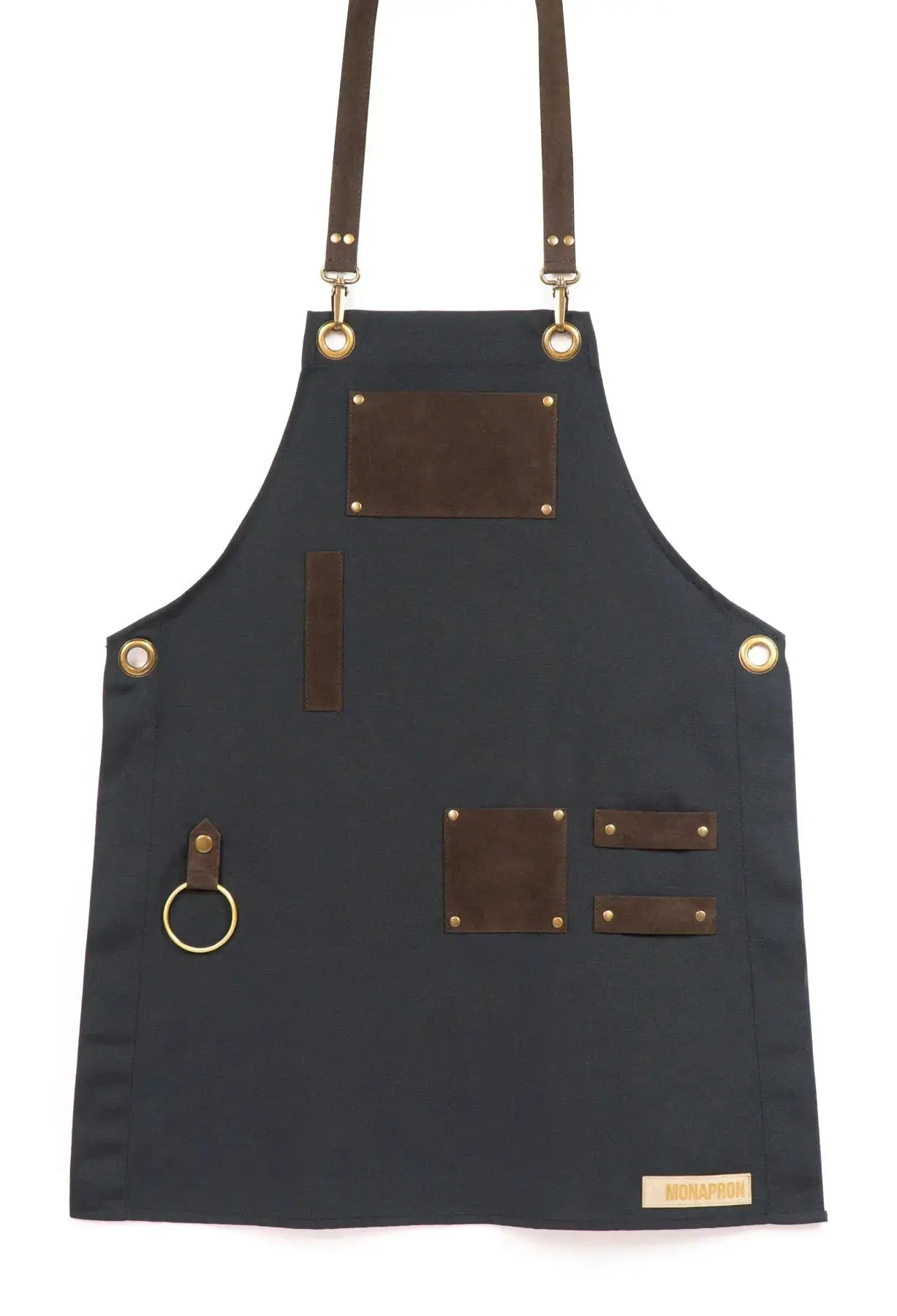 apron - önlük - 06 Ghiberti Black Apron - Monapron