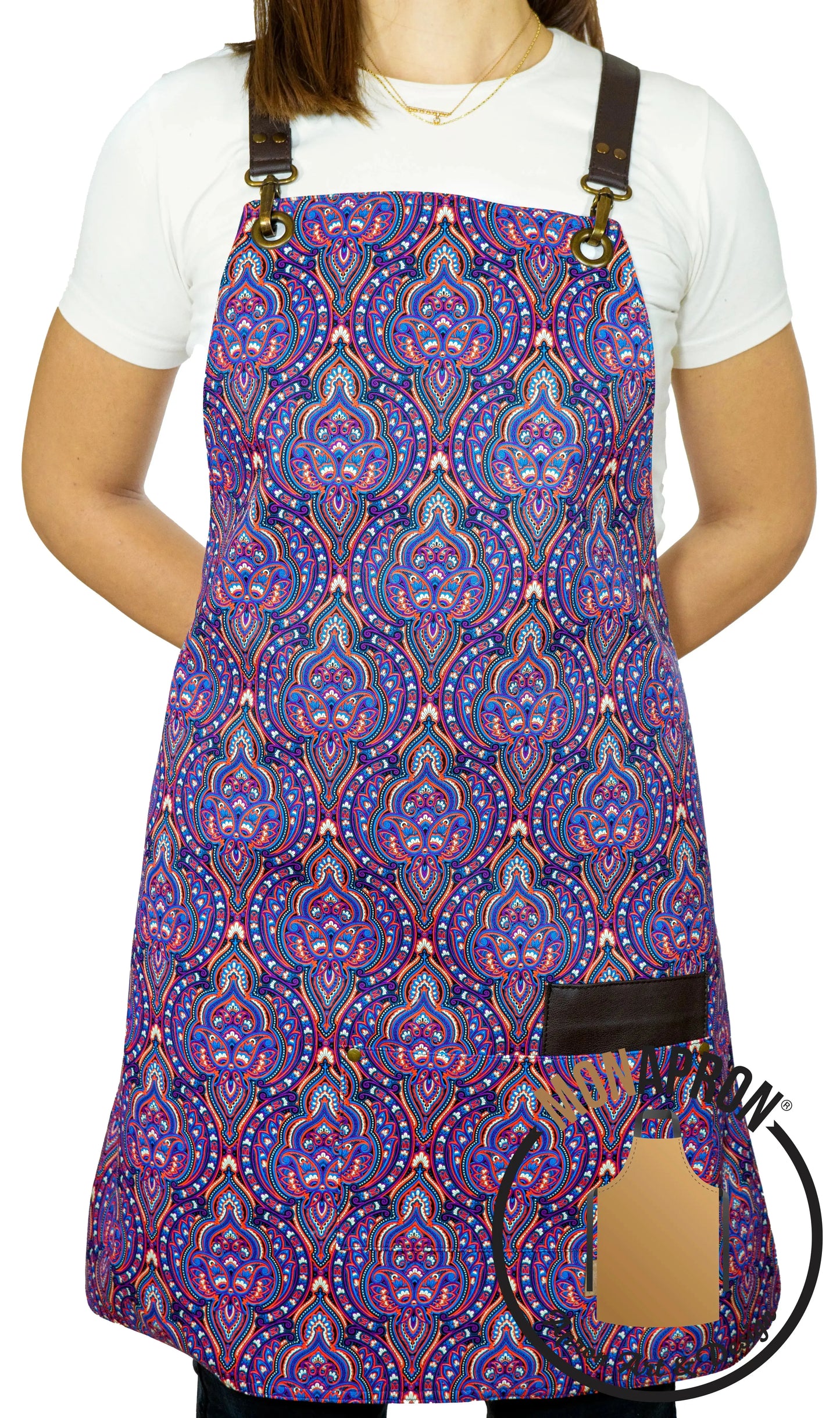 apron - önlük - 86 Chekhov Vegan Leather Apron - Monapron
