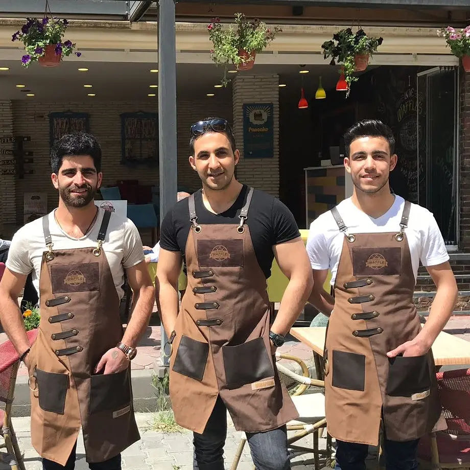 apron - önlük - 02 Miro Brown Apron - Monapron