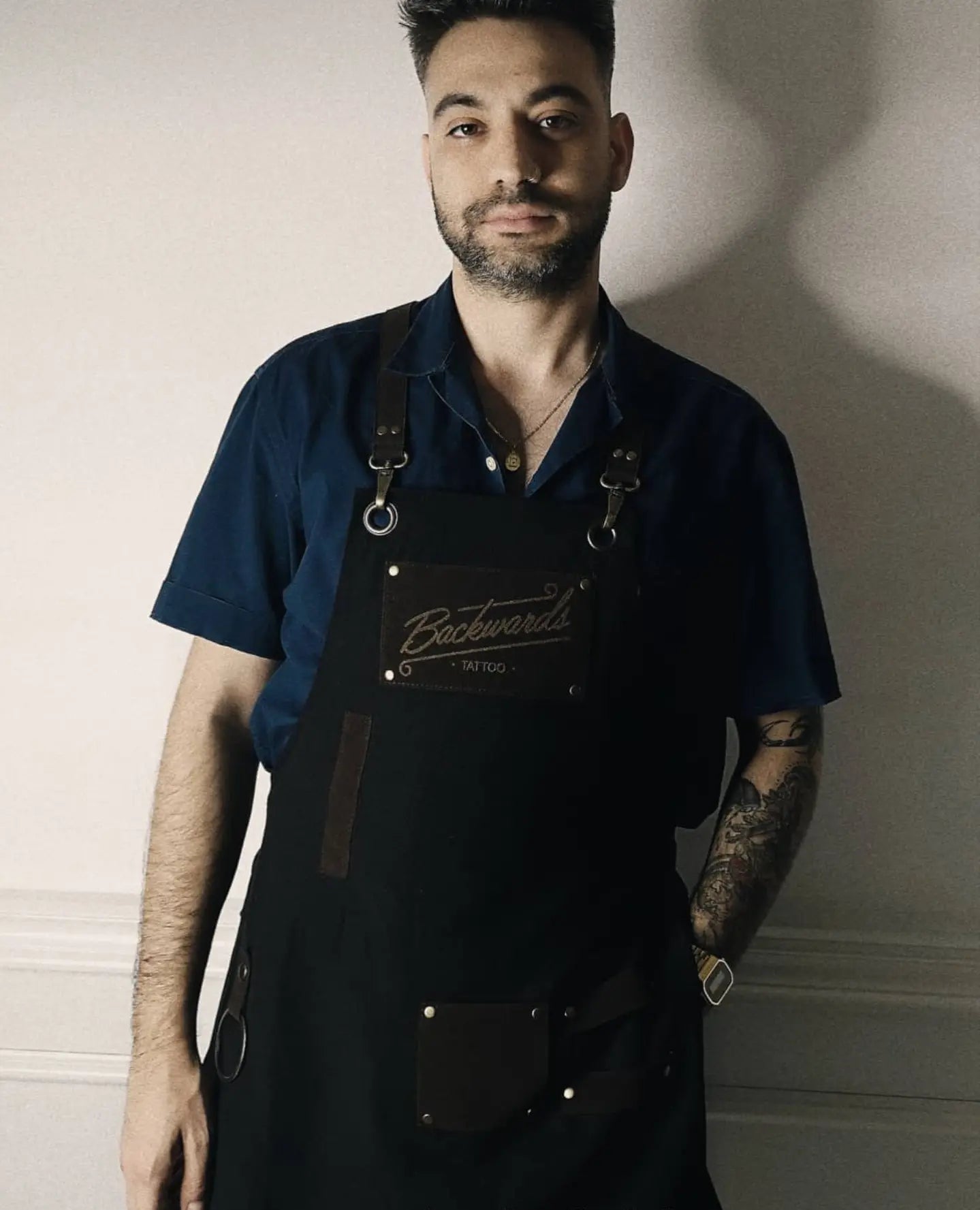 apron - önlük - 06 Ghiberti Beige Apron - Monapron