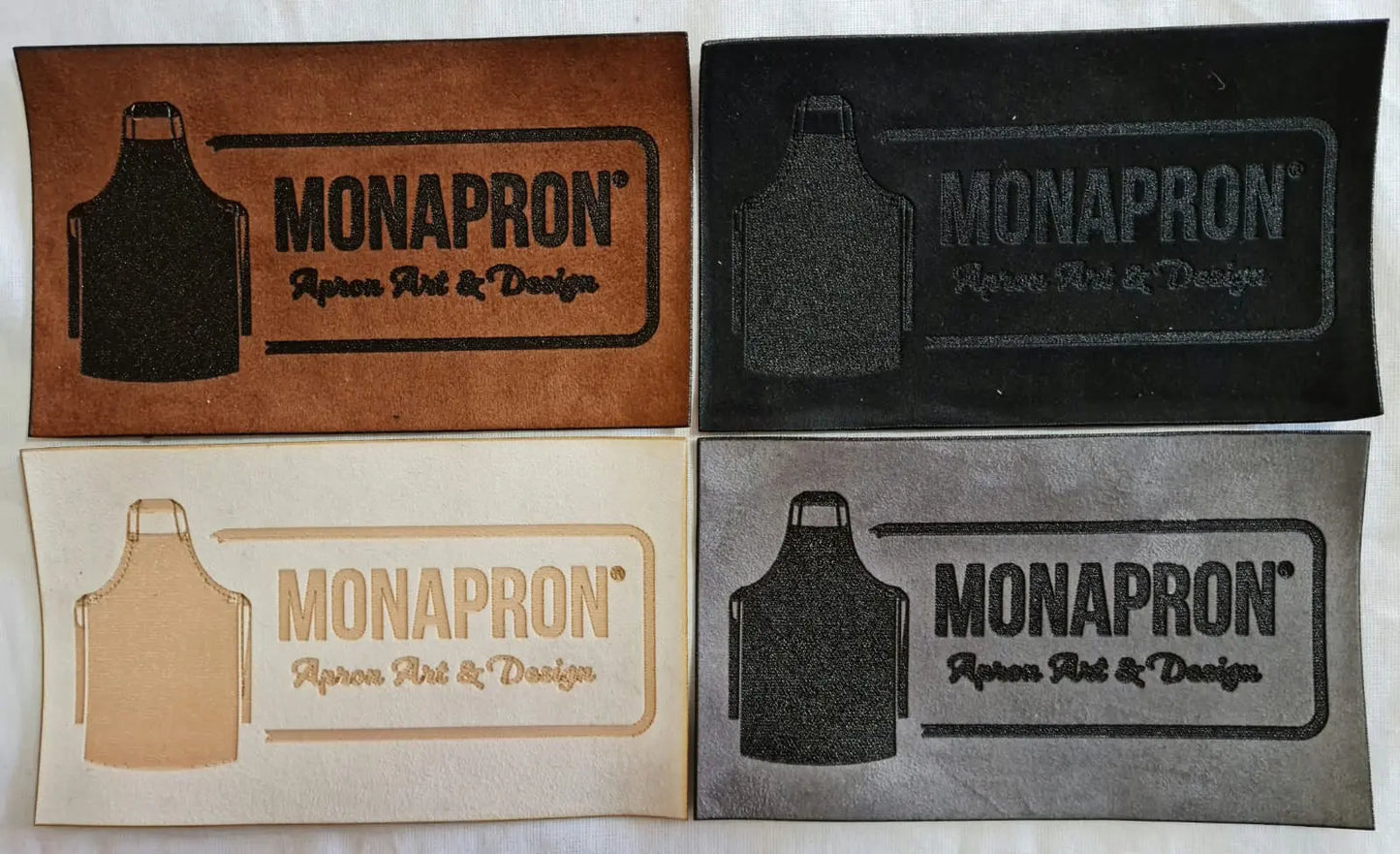 01 Leonardo Dark Brown Apron - Monapron