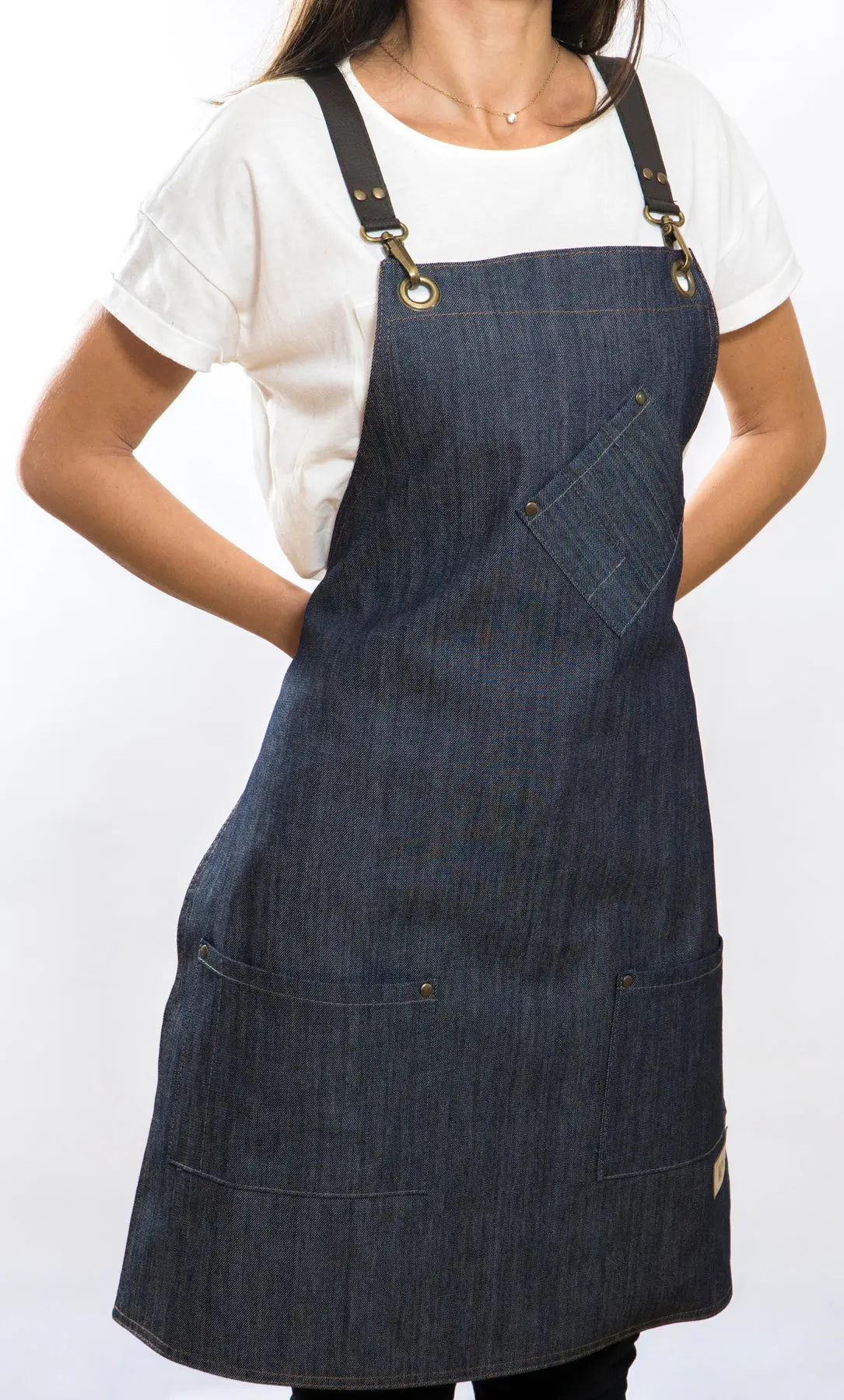 apron - önlük - 21 Filippo Denim Apron - Monapron