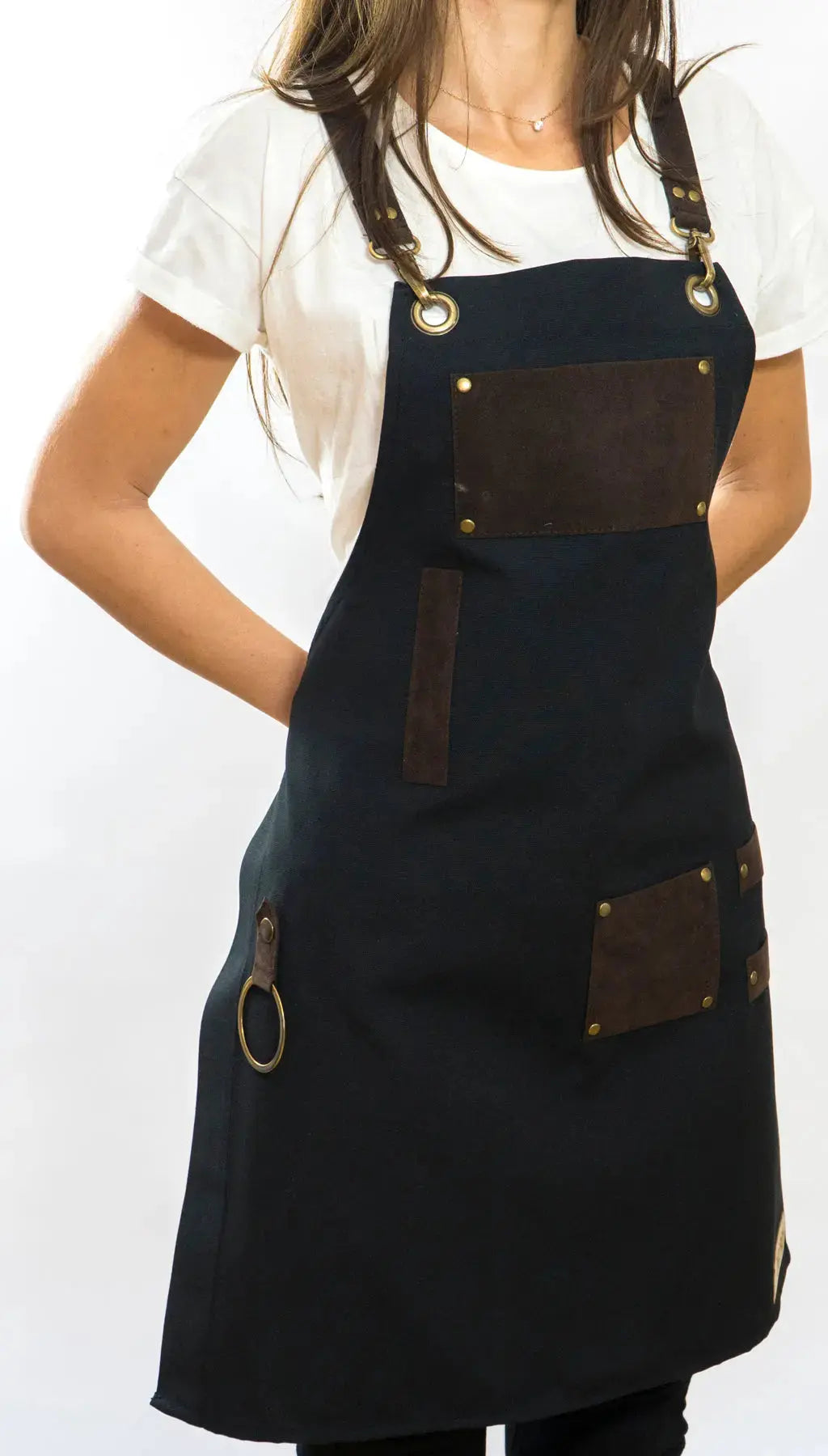 apron - önlük - 06 Ghiberti Black Apron - Monapron