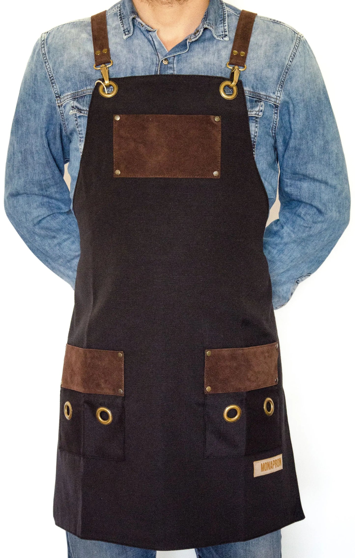 apron - önlük - 18 Ronsard Black Apron - Monapron