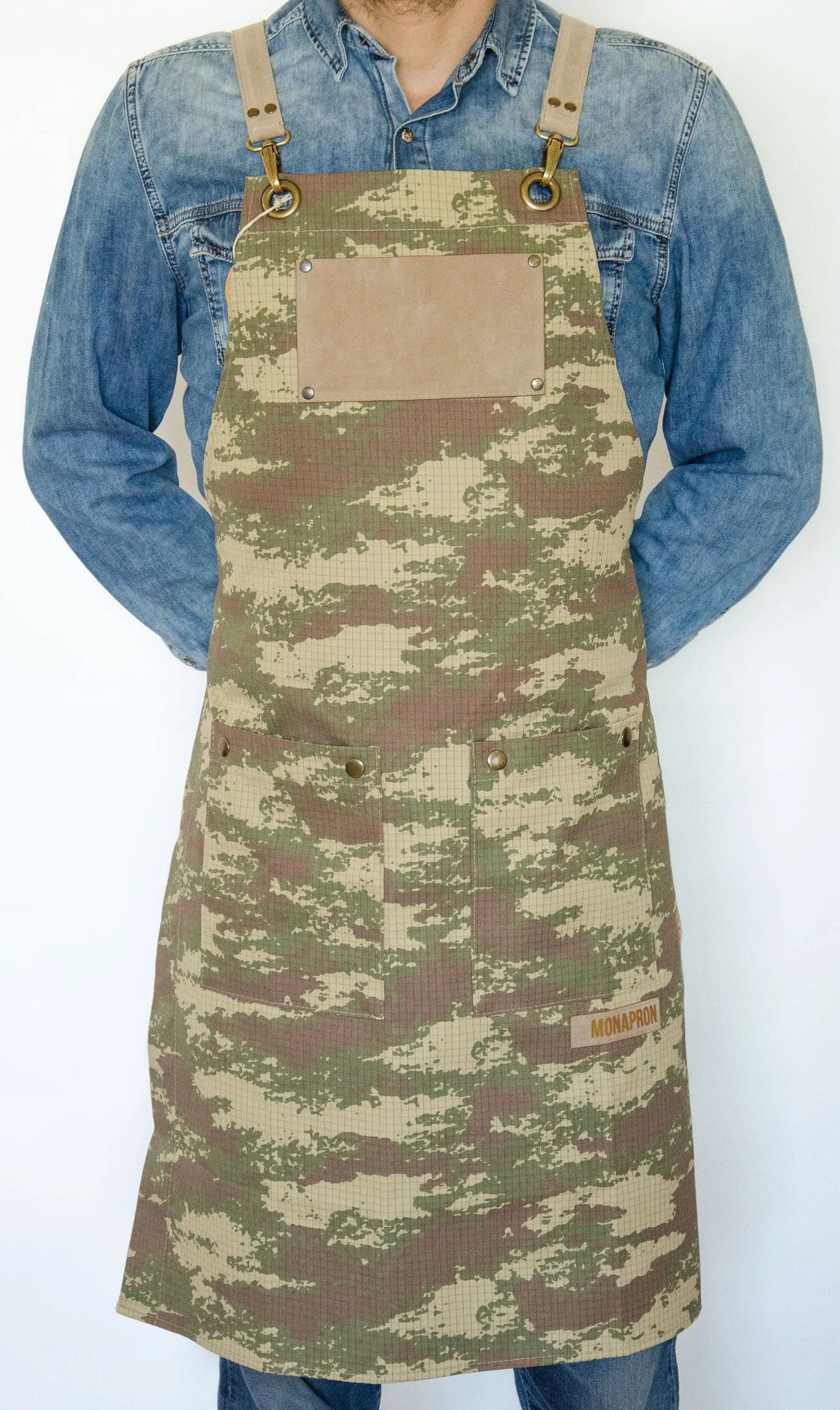apron - önlük - 10 Donatello Camouflage Apron - Monapron