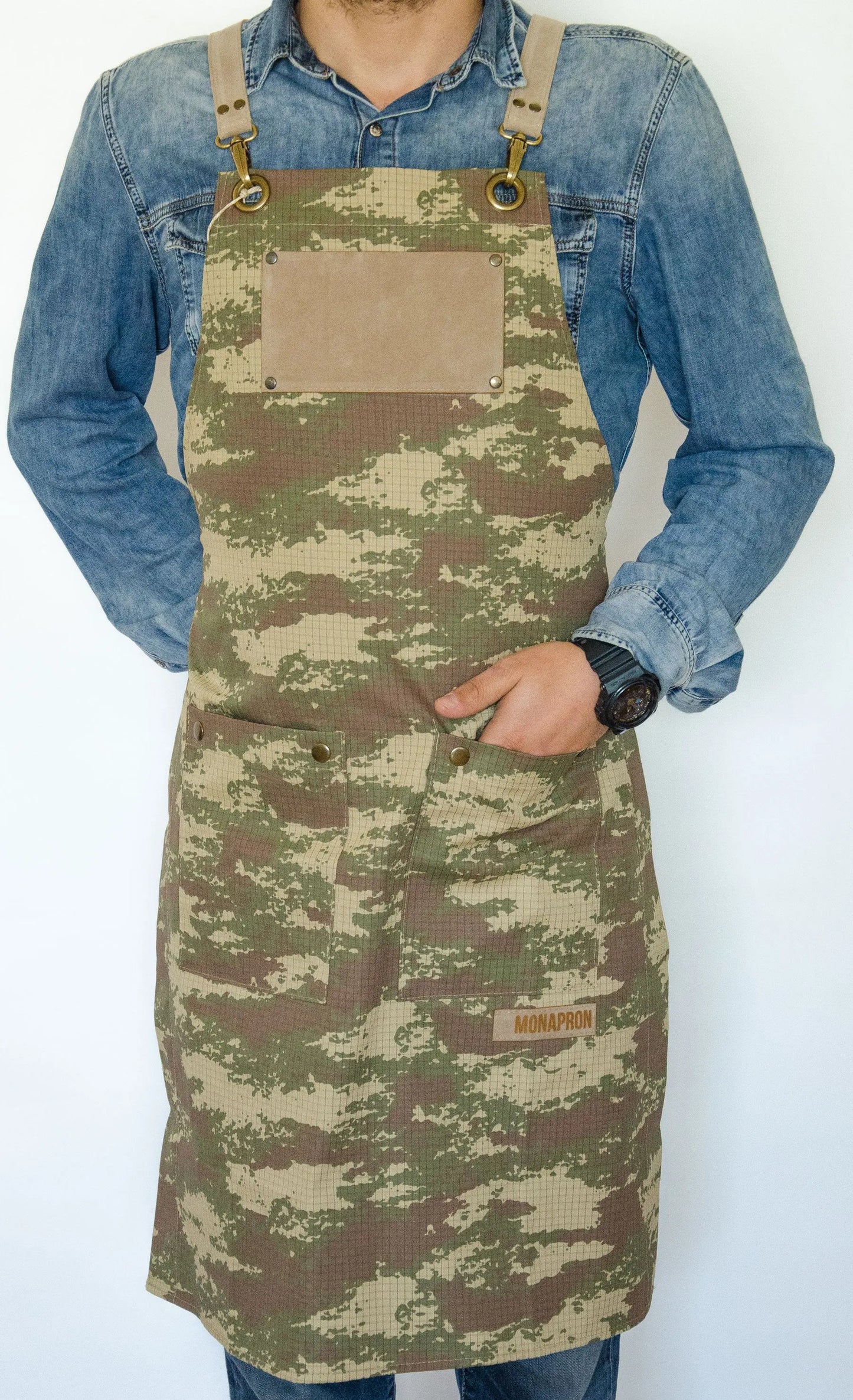 apron - önlük - 10 Donatello Camouflage Apron - Monapron