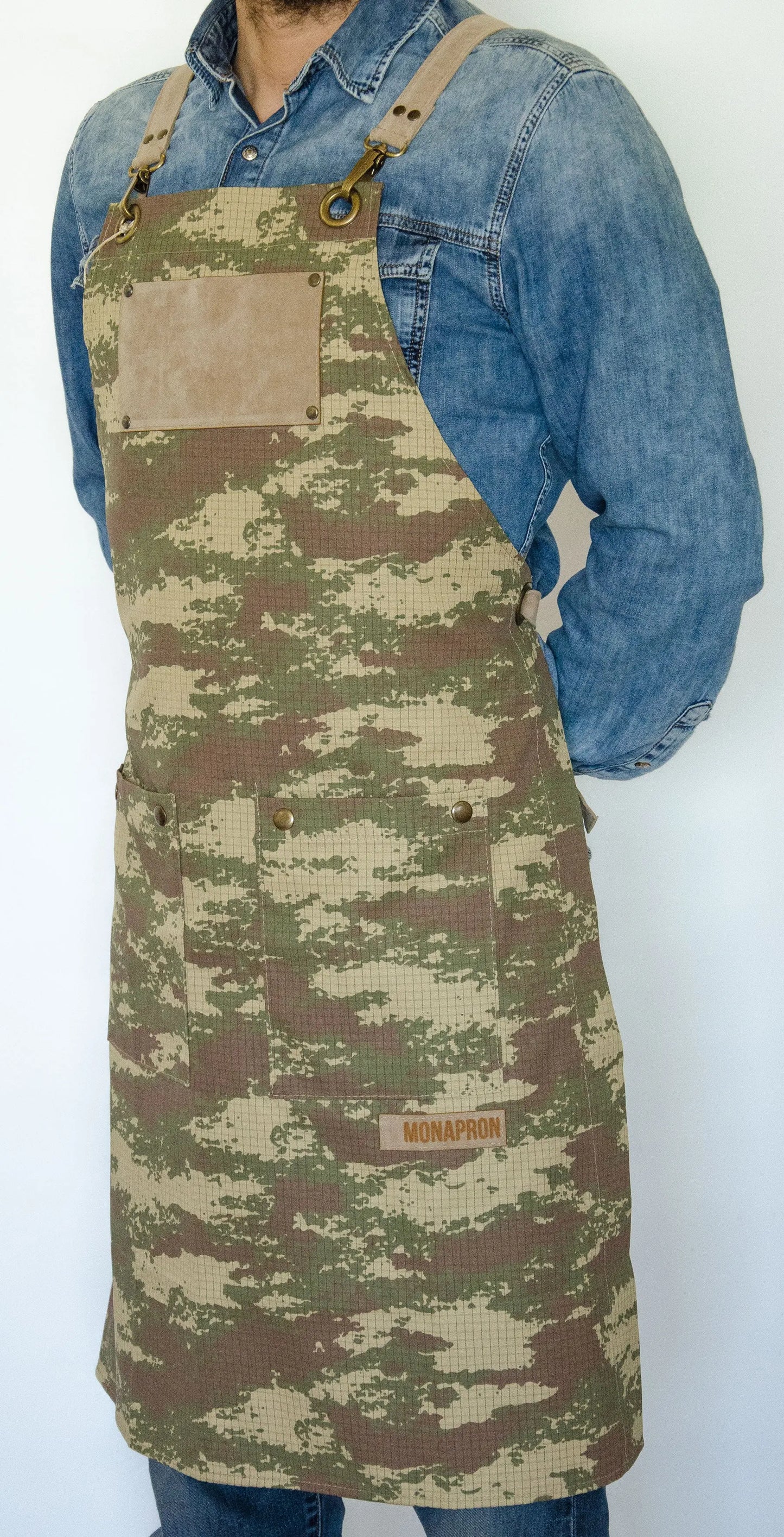 apron - önlük - 10 Donatello Camouflage Apron - Monapron