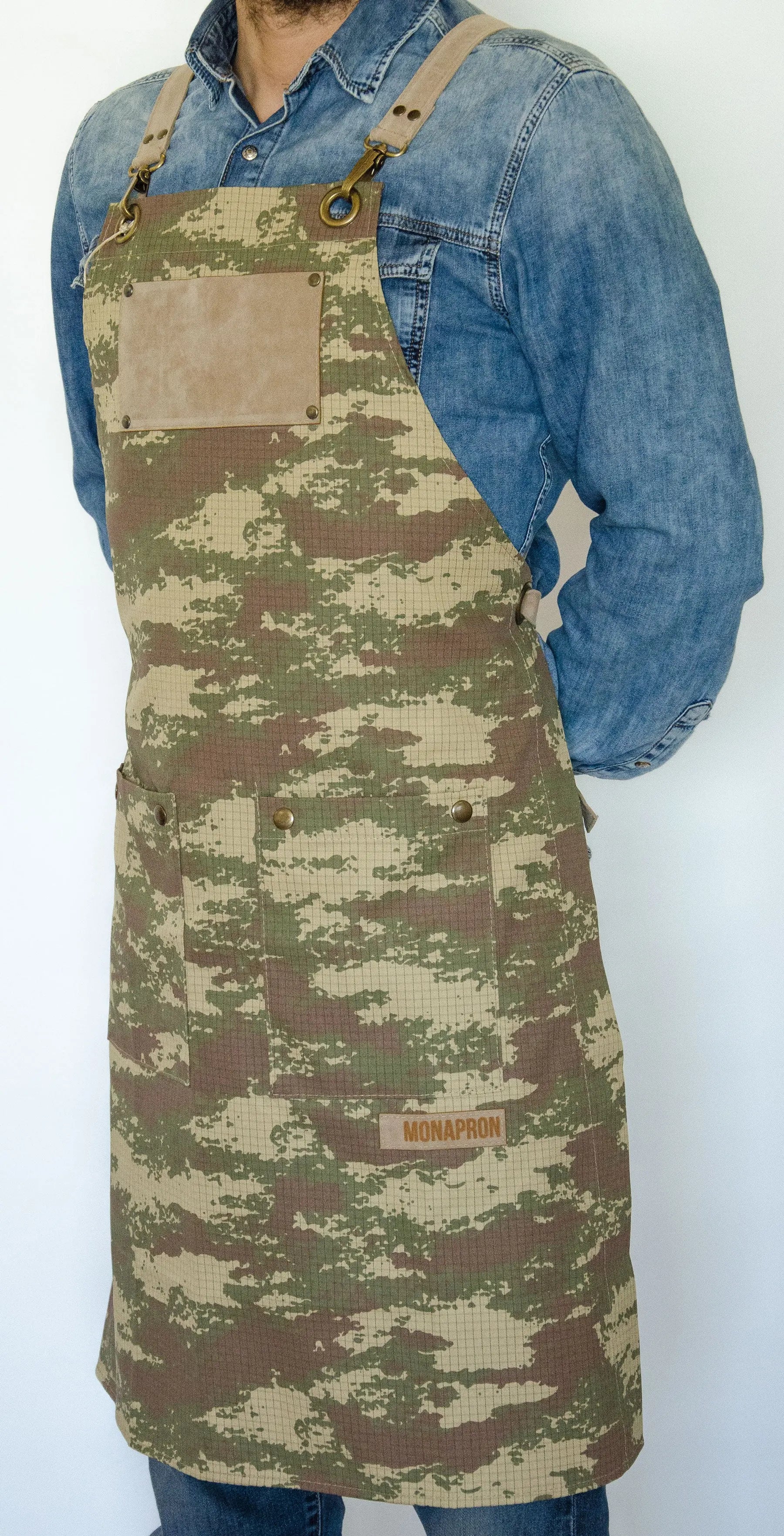 apron - önlük - 10 Donatello Camouflage Apron - Monapron