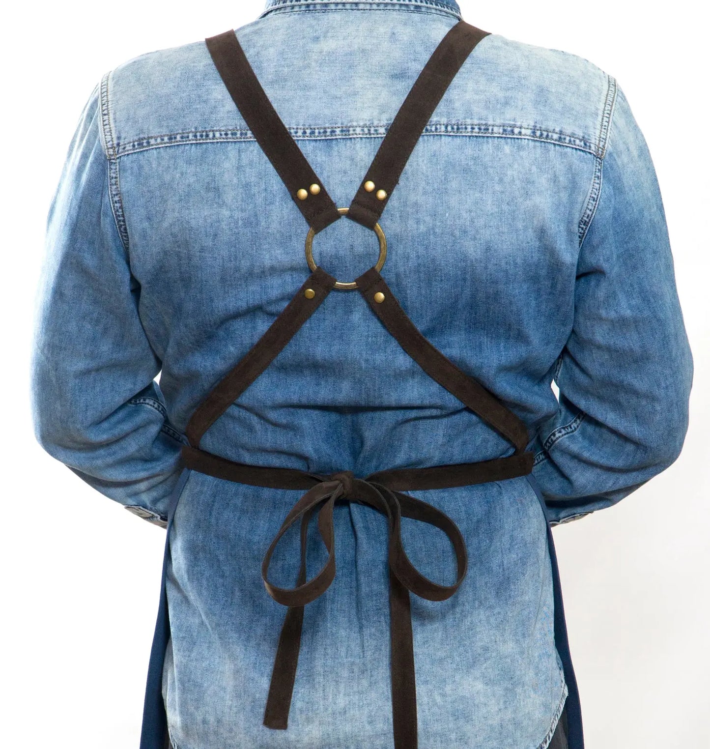 apron - önlük - 06 Ghiberti Navy Apron - Monapron