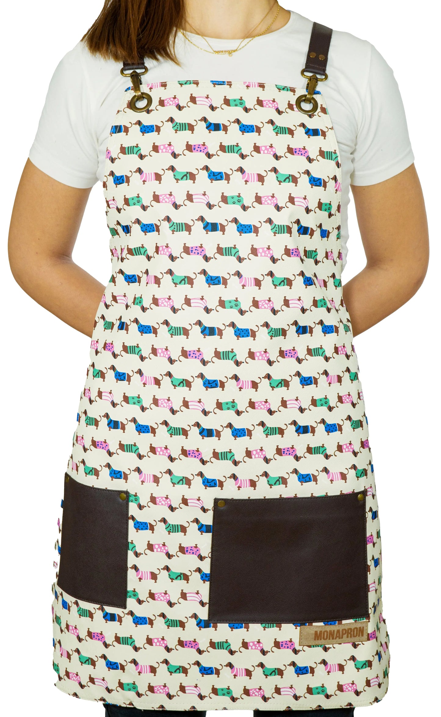 apron - önlük - 87 Eliot Vegan Leather Apron - Monapron