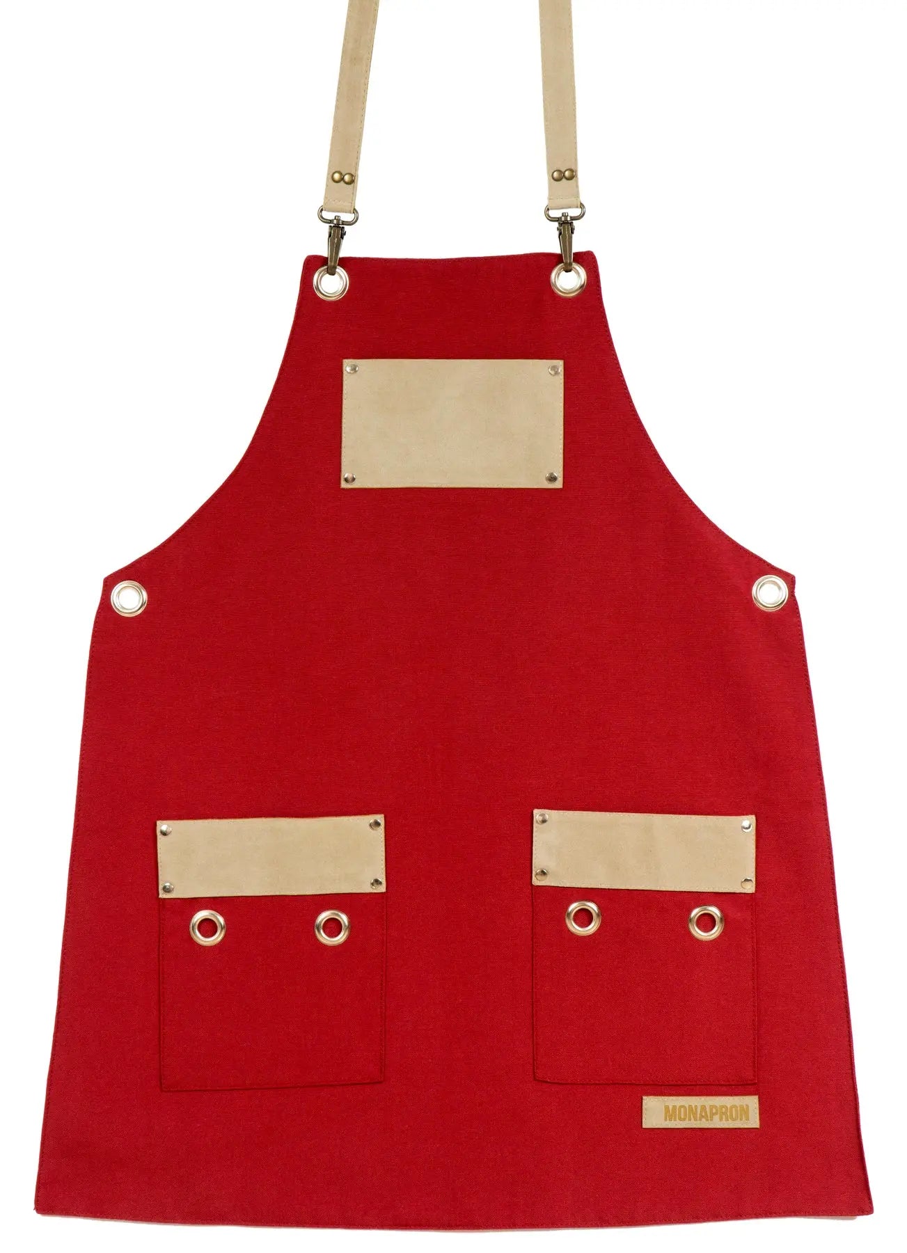 apron - önlük - 18 Ronsard Red Apron - Monapron