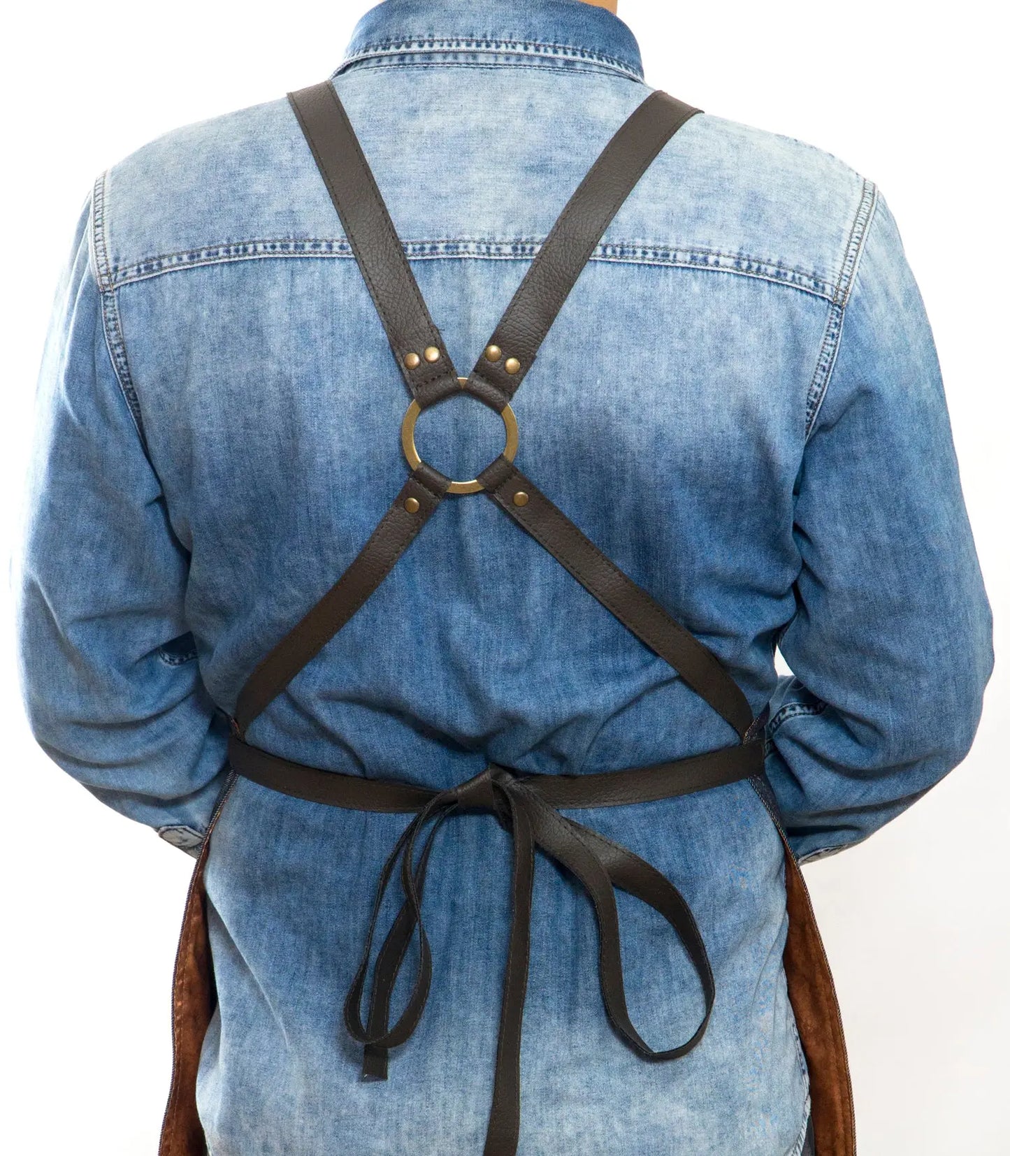apron - önlük - 21 Filippo Denim Apron - Monapron