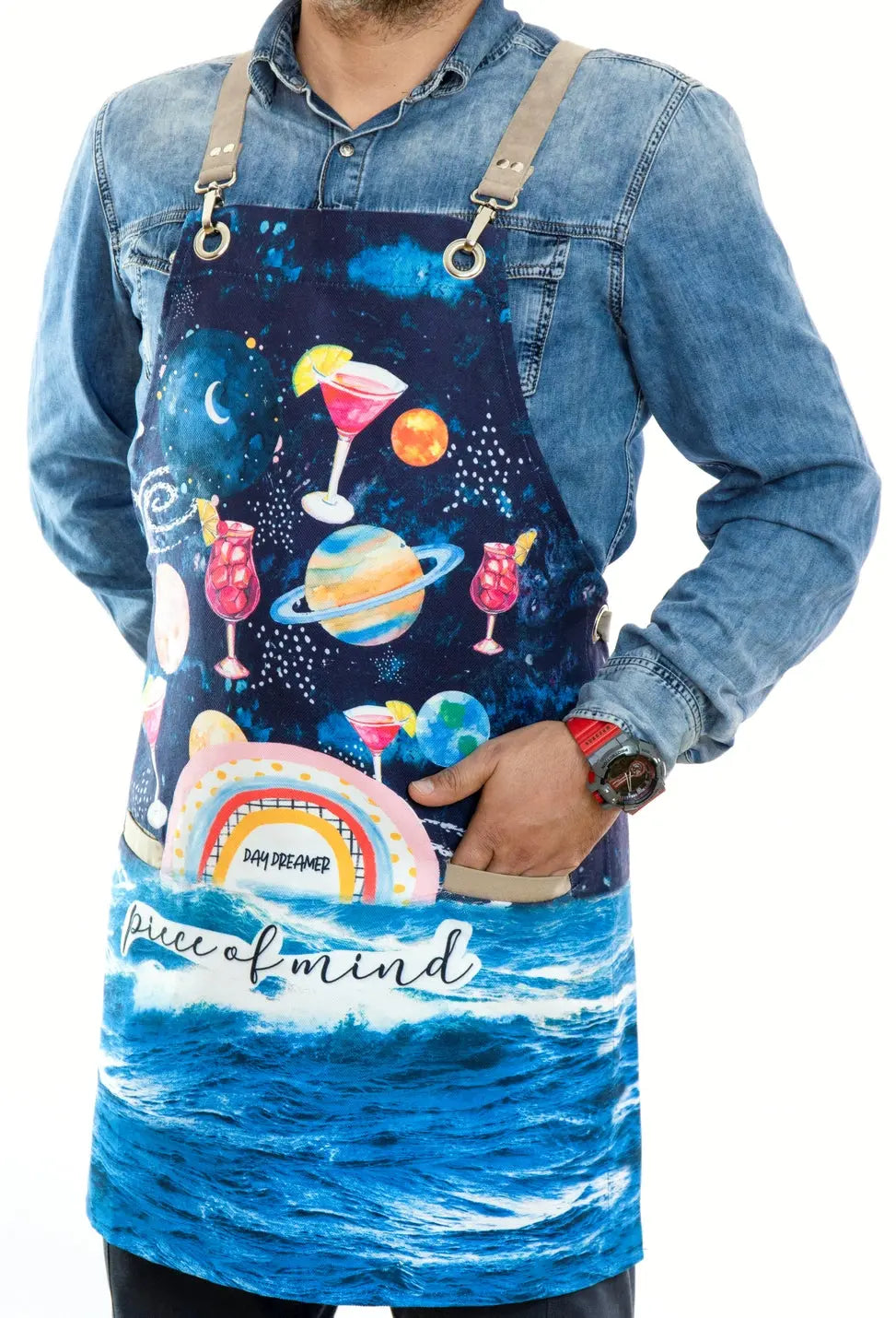 apron - önlük - 25 Giovanni Pattern Apron - Monapron