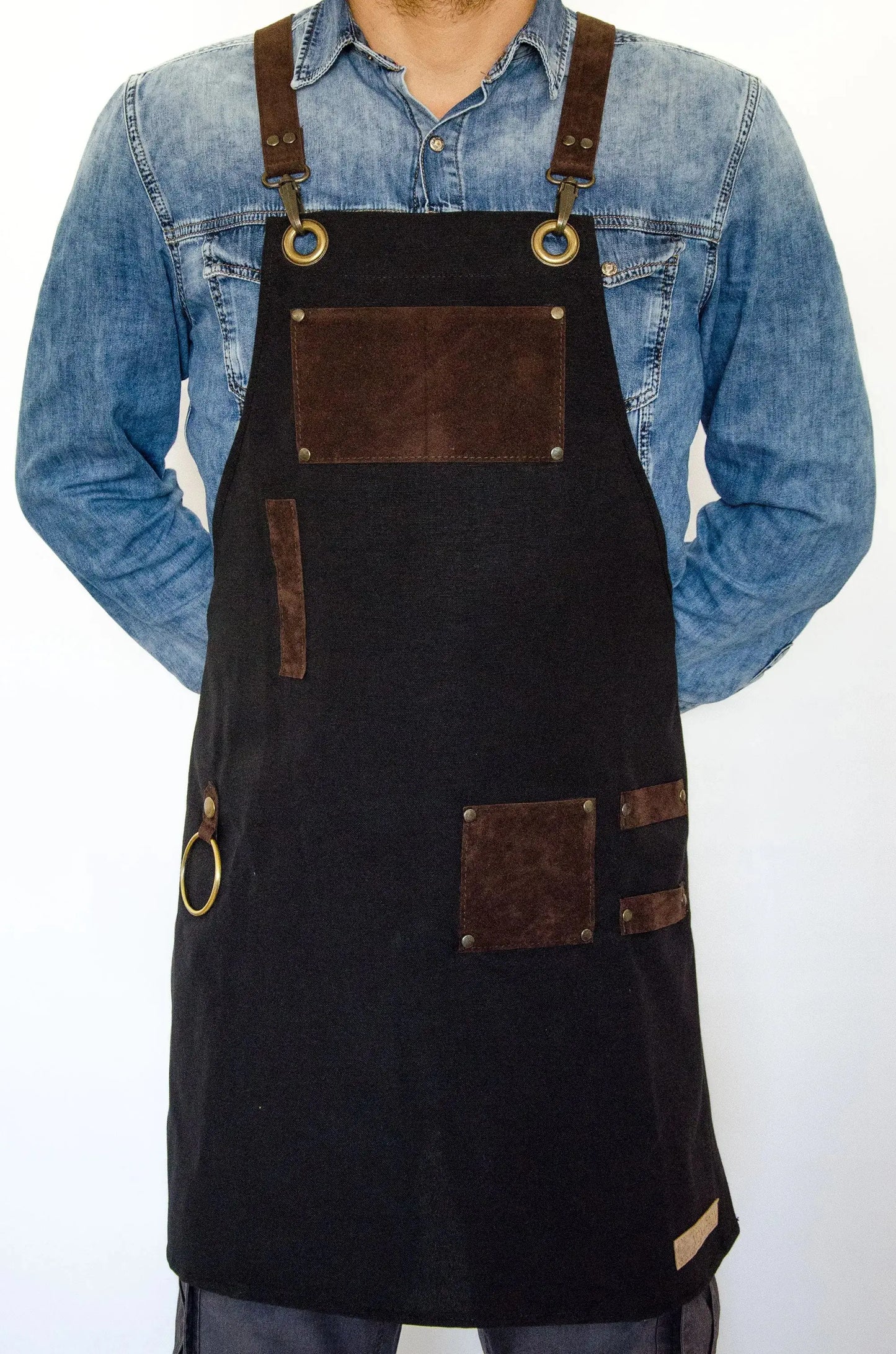 apron - önlük - 06 Ghiberti Black Apron - Monapron