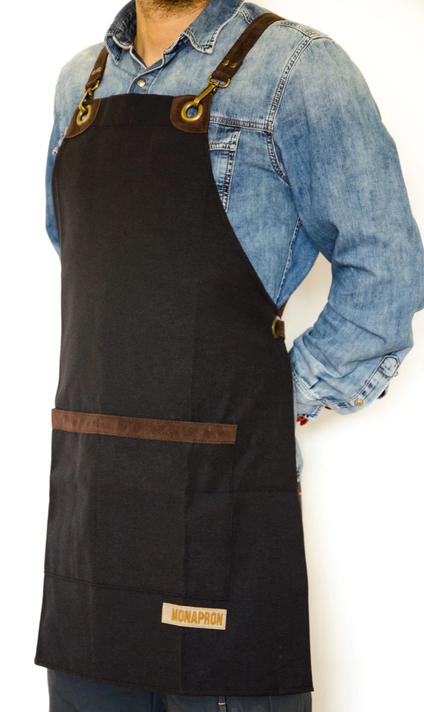 apron - önlük - 15 Bellini Black Apron - Monapron