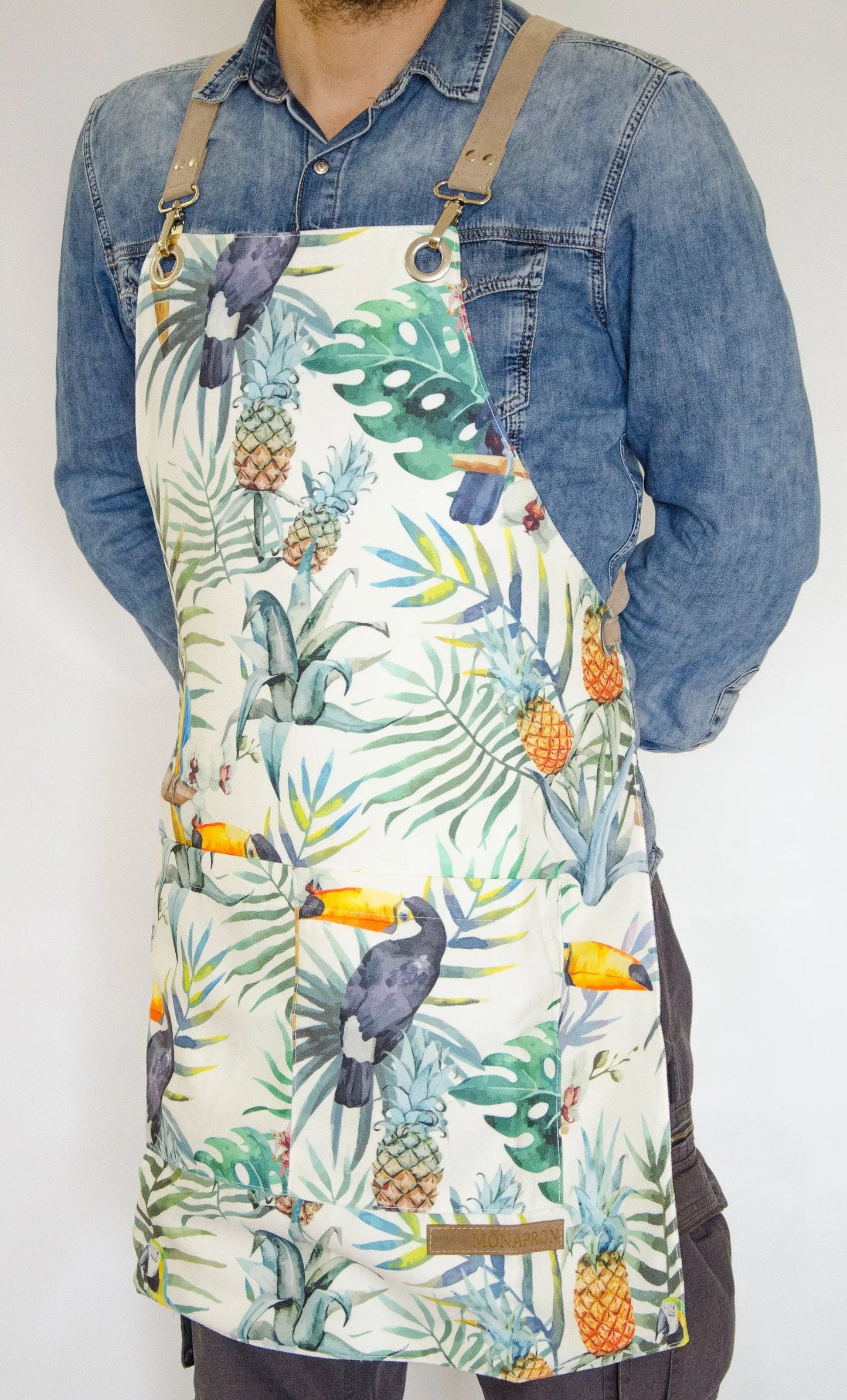 apron - önlük - 08 Michelangelo Pattern Apron - Monapron