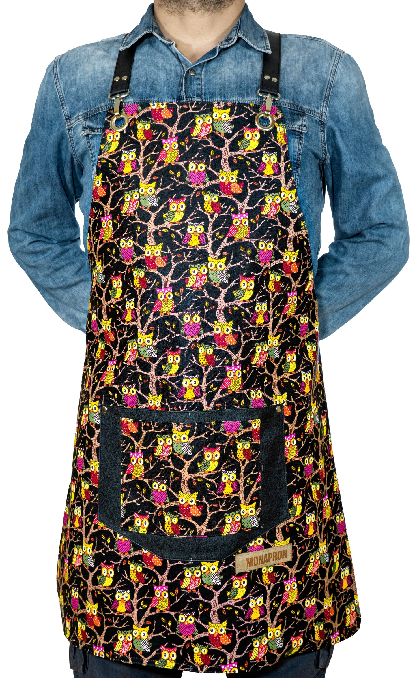 apron - önlük - 80 Tolstoy Vegan Leather Apron - Monapron