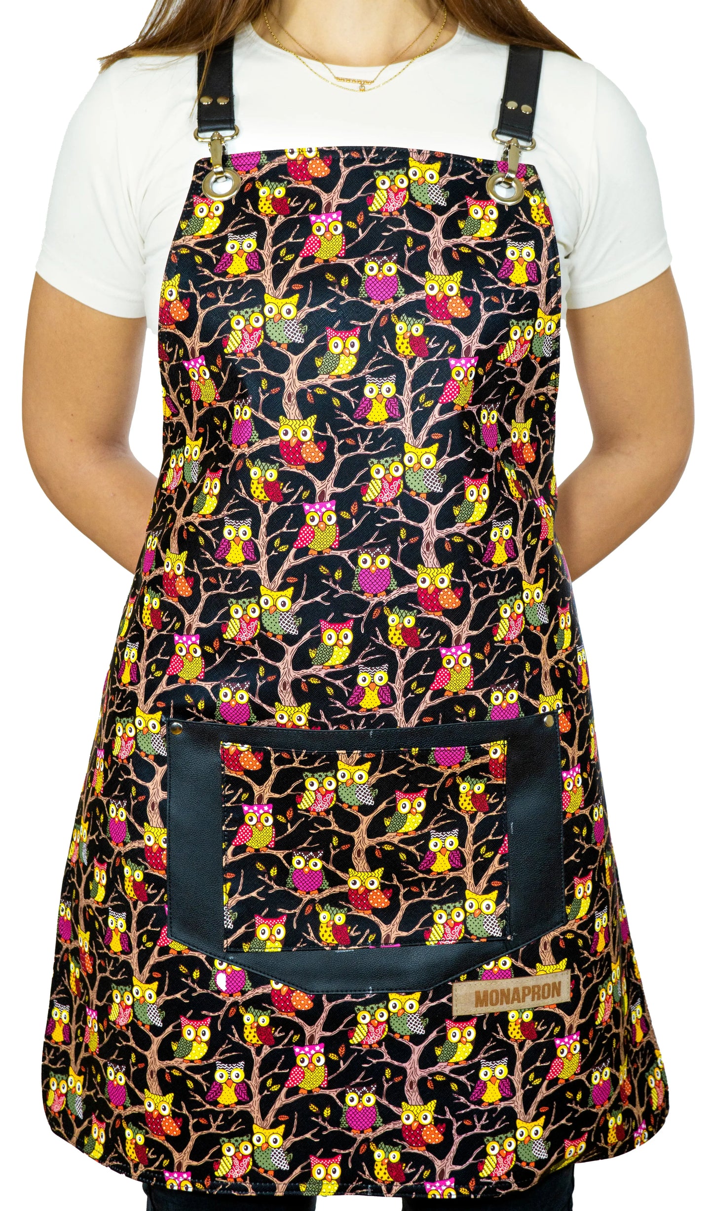 apron - önlük - 80 Tolstoy Vegan Leather Apron - Monapron