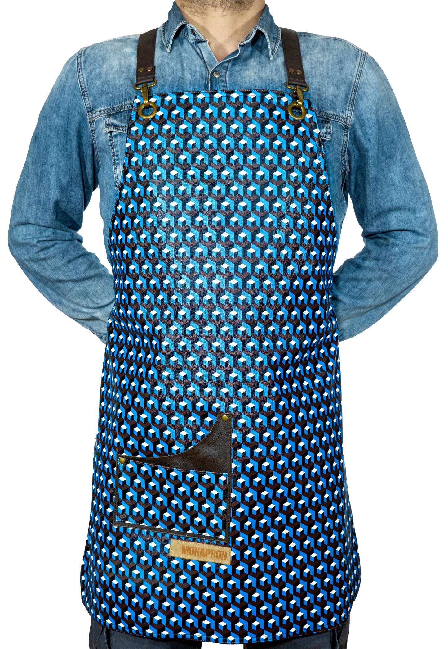 apron - önlük - 88 Kafka Vegan Leather Apron - Monapron